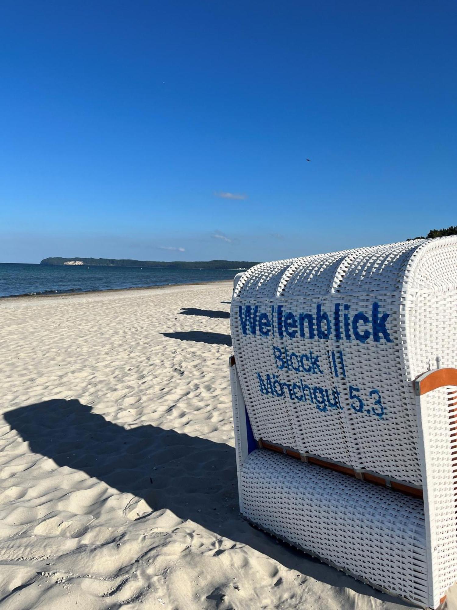Fewo Prora - Wellenblick Inklusive Strandkorb Binz Esterno foto