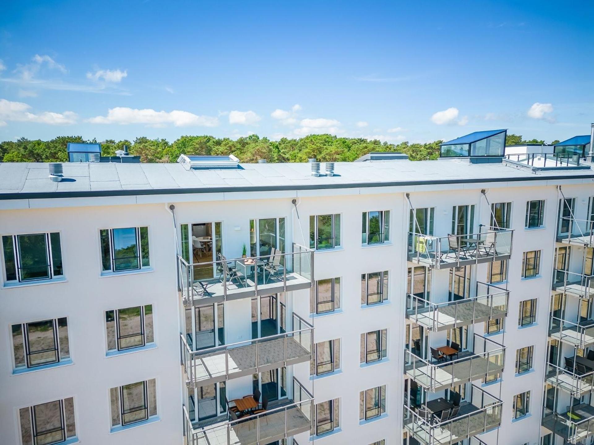 Fewo Prora - Wellenblick Inklusive Strandkorb Binz Esterno foto